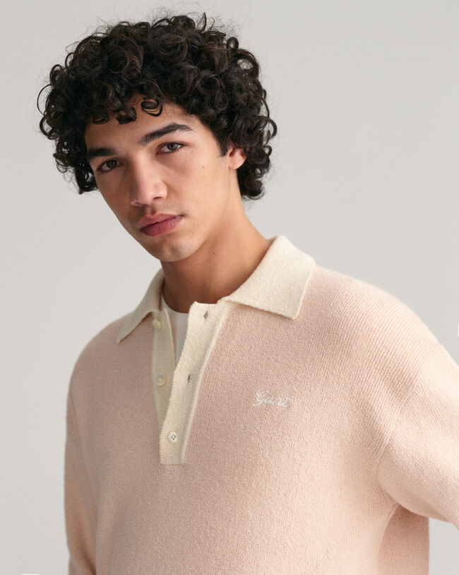 Rugger af bomuldsboucl&eacute;