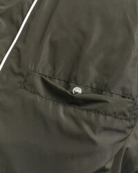 Quiltet Windcheater jakke i mellemlængde