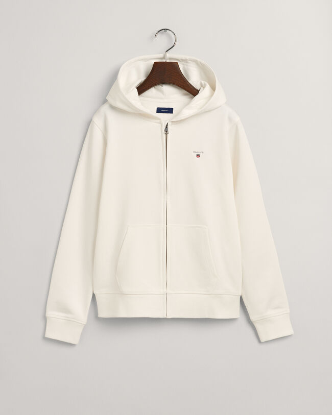 Teen Boys Original sweat h&aelig;ttetr&oslash;je med fuld lynl&aring;s