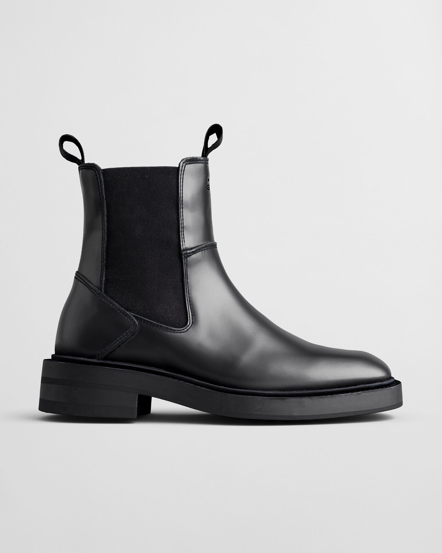 Fallwi mellemhøje læderstøvler