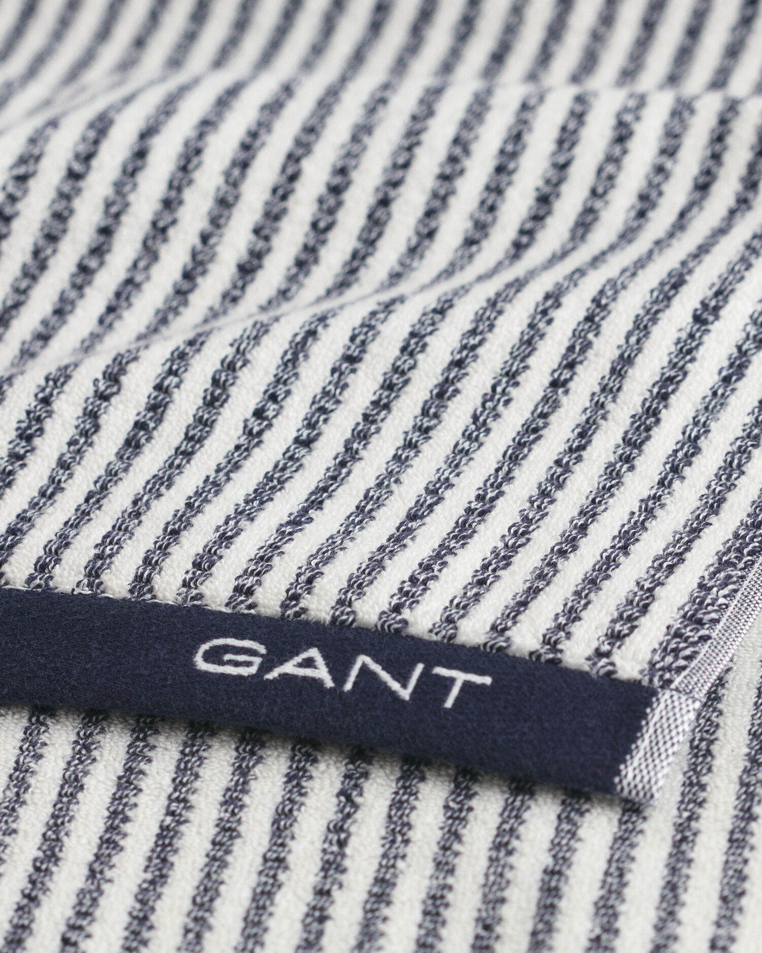 Stribet håndklæde 70x140