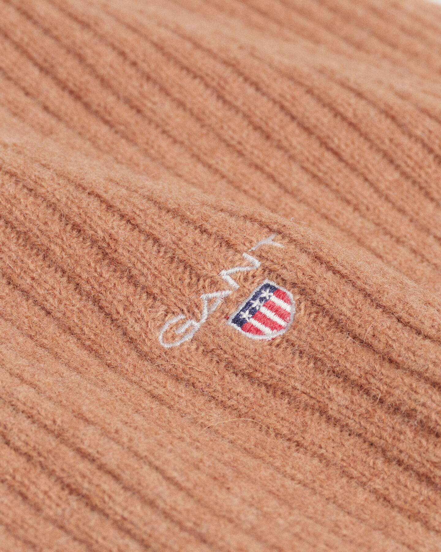 Uldstrikket halstørklæde