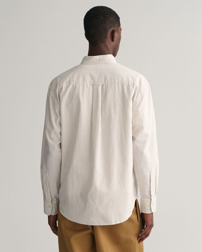 Relaxed fit stribet Archive Oxford-skjorte