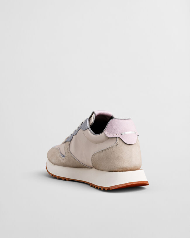 Bevinda sneakers af ruskind og nylon