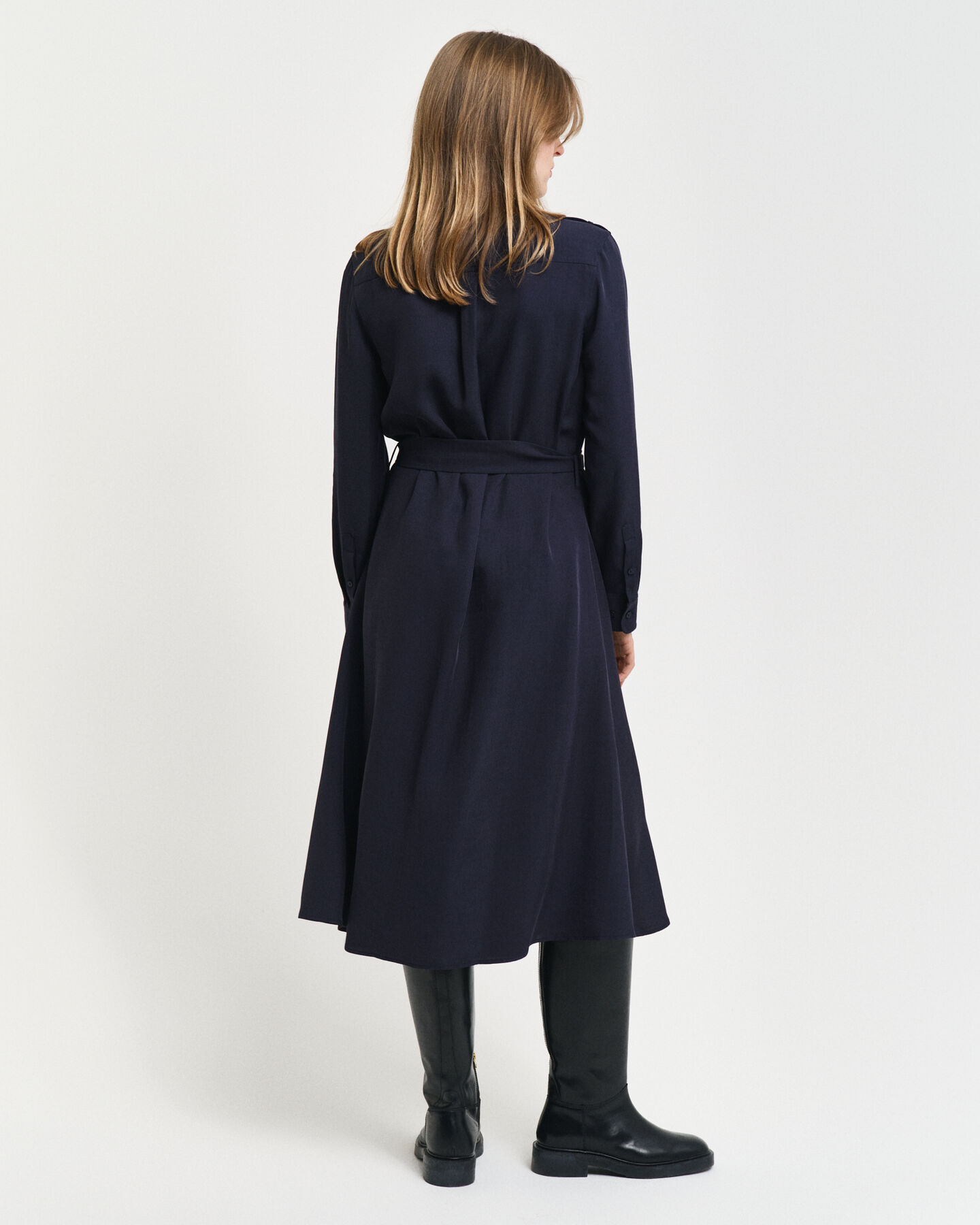 Skjortekjole med lommer