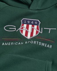 Kids Archive Shield hættetrøje