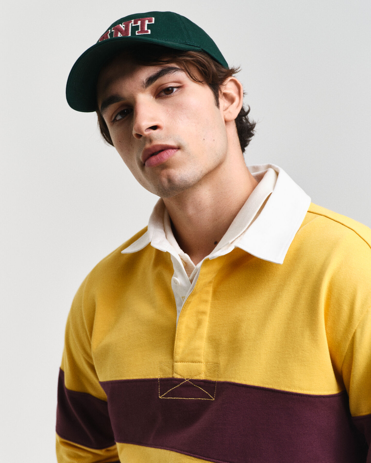 Heavy Rugger med blokstriber