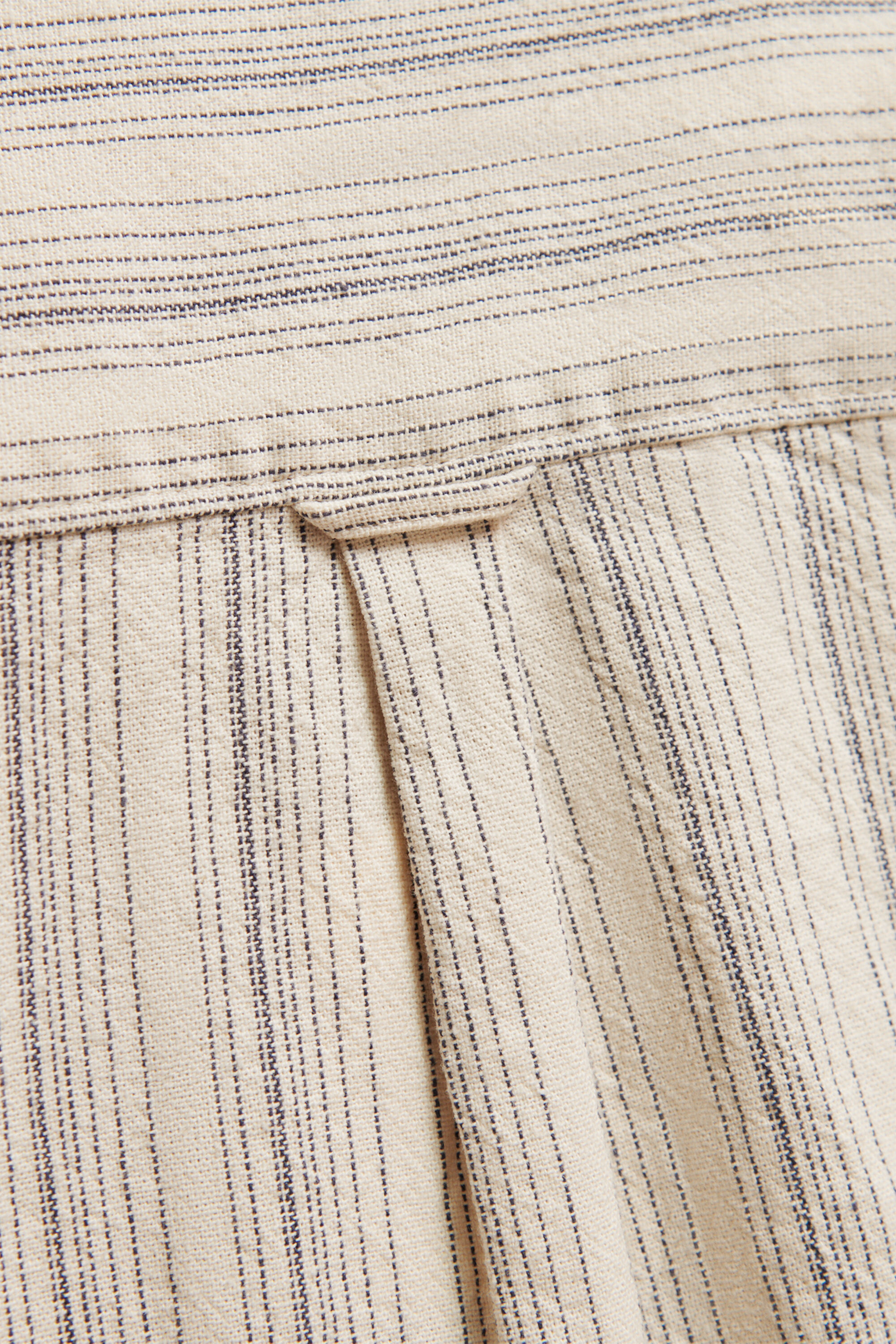 Teen Boys stribet skjorte i hørblanding