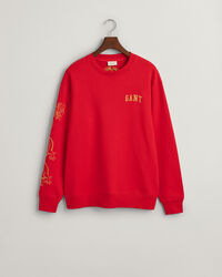 Dragon Crest sweatshirt med crewneck