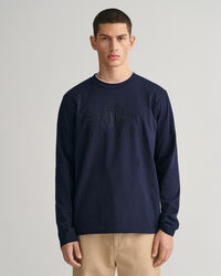 Tonal Shield T-shirt med lange ærmer