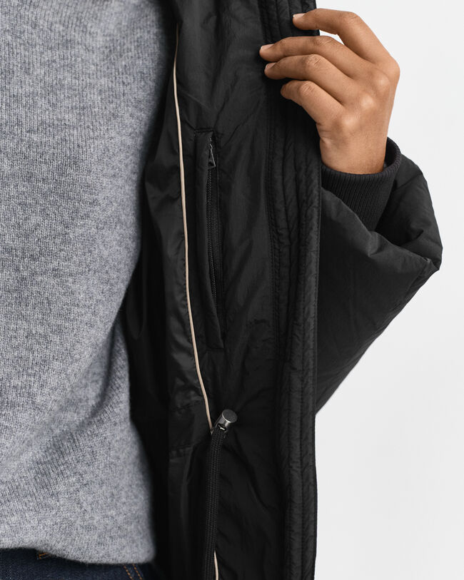 Dunfrakke i fuld længde