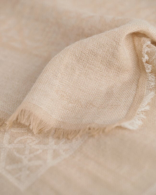 G Patterned let vævet tørklæde