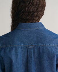 Regular fit denim-skjorte