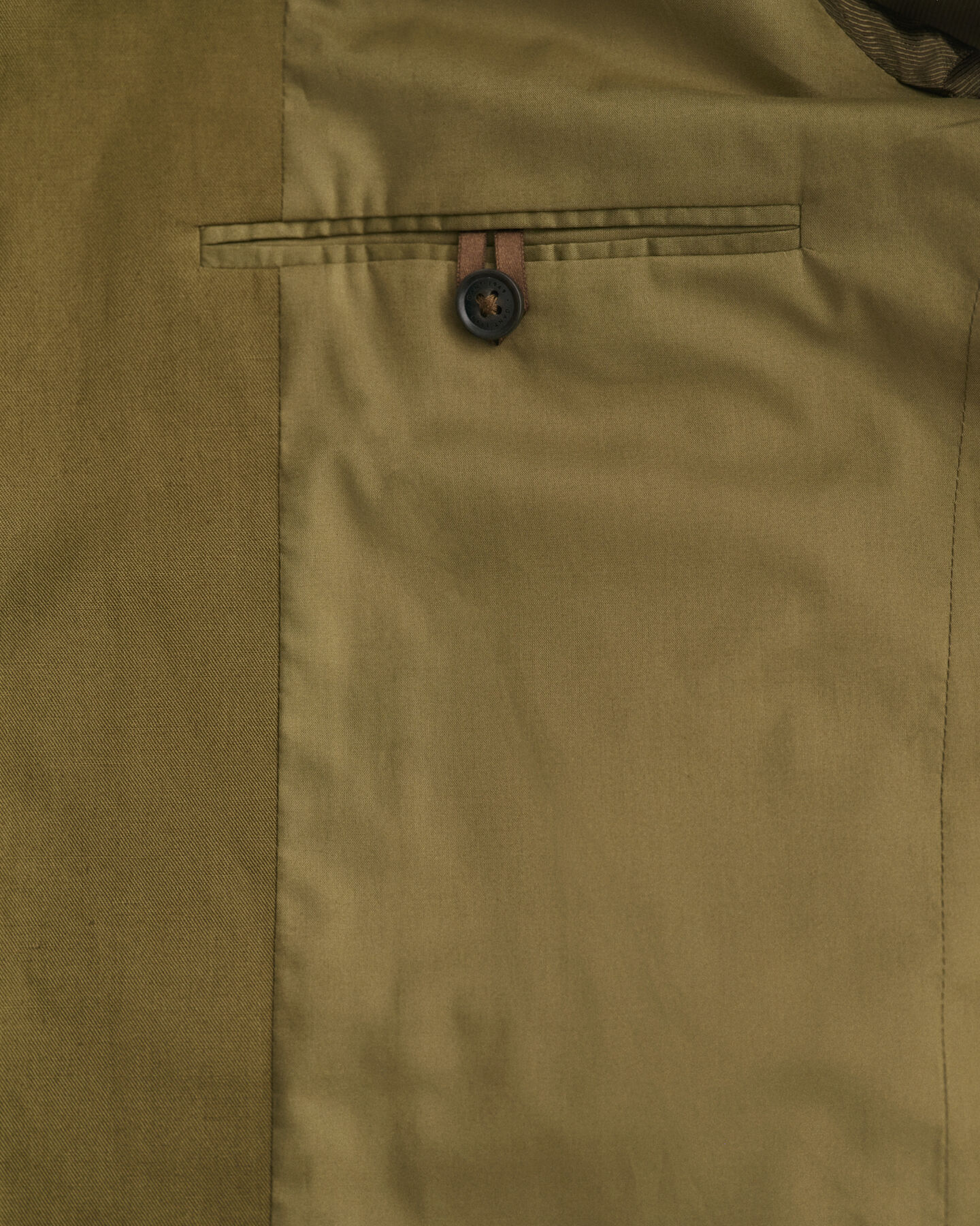 Regular fit blazer af bomuld