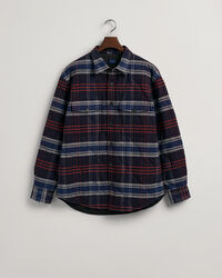 Overskjorte af quiltet flannel