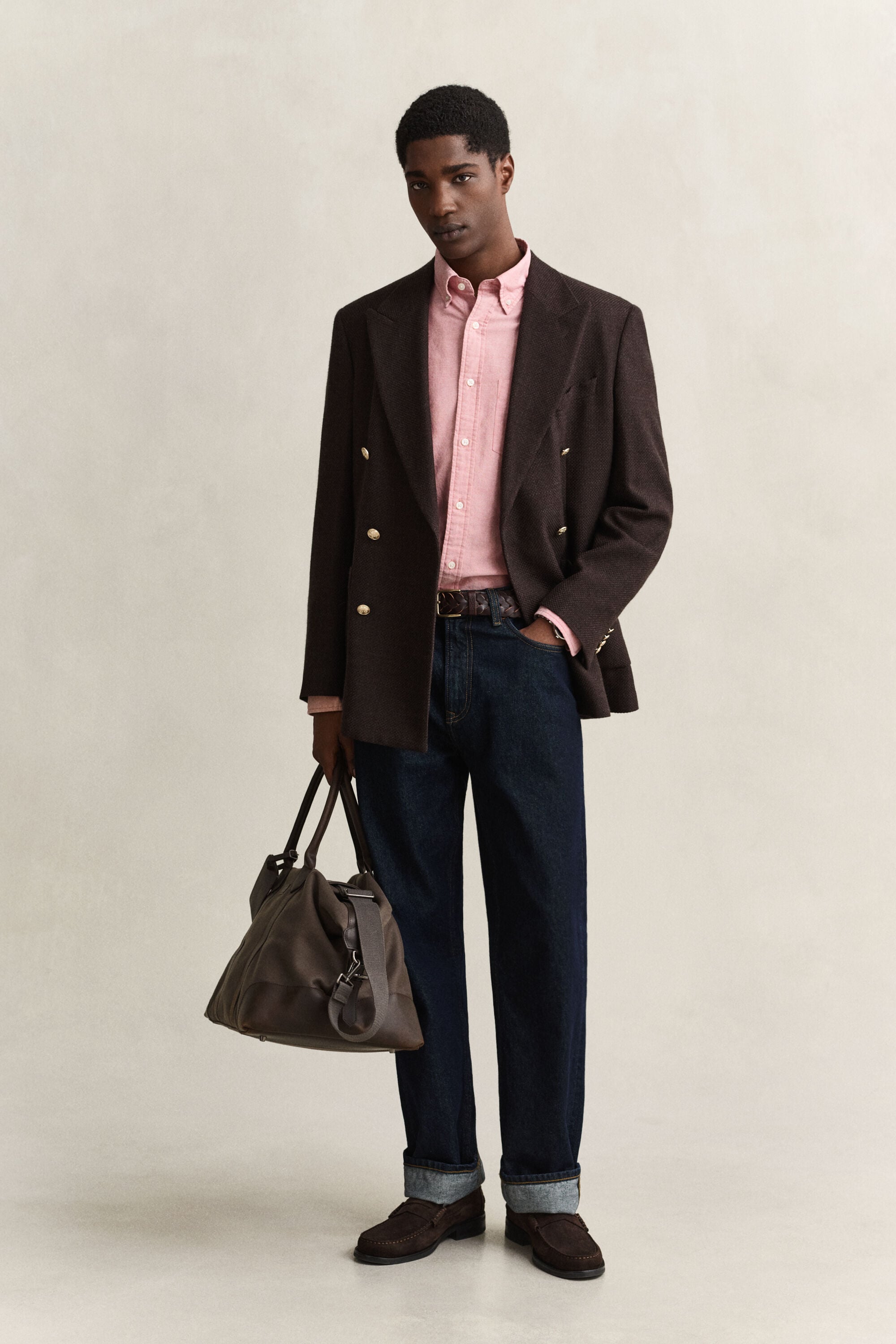 Regular fit klassisk Oxford-skjorte