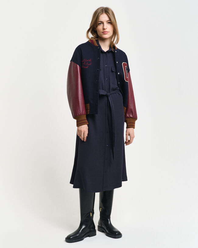 Skjortekjole med lommer