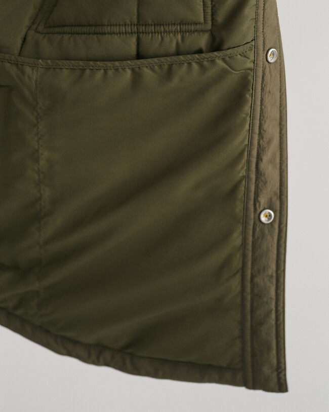 Quiltet skjortejakke