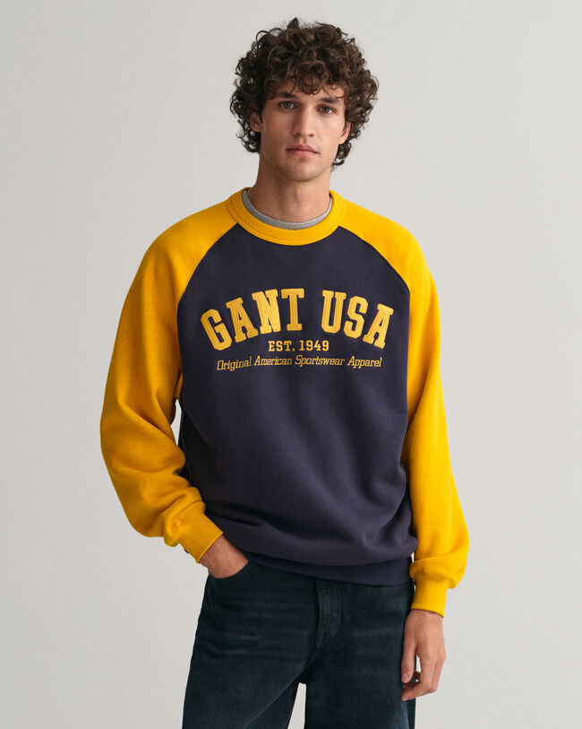 GANT USA sweatshirt med crewneck