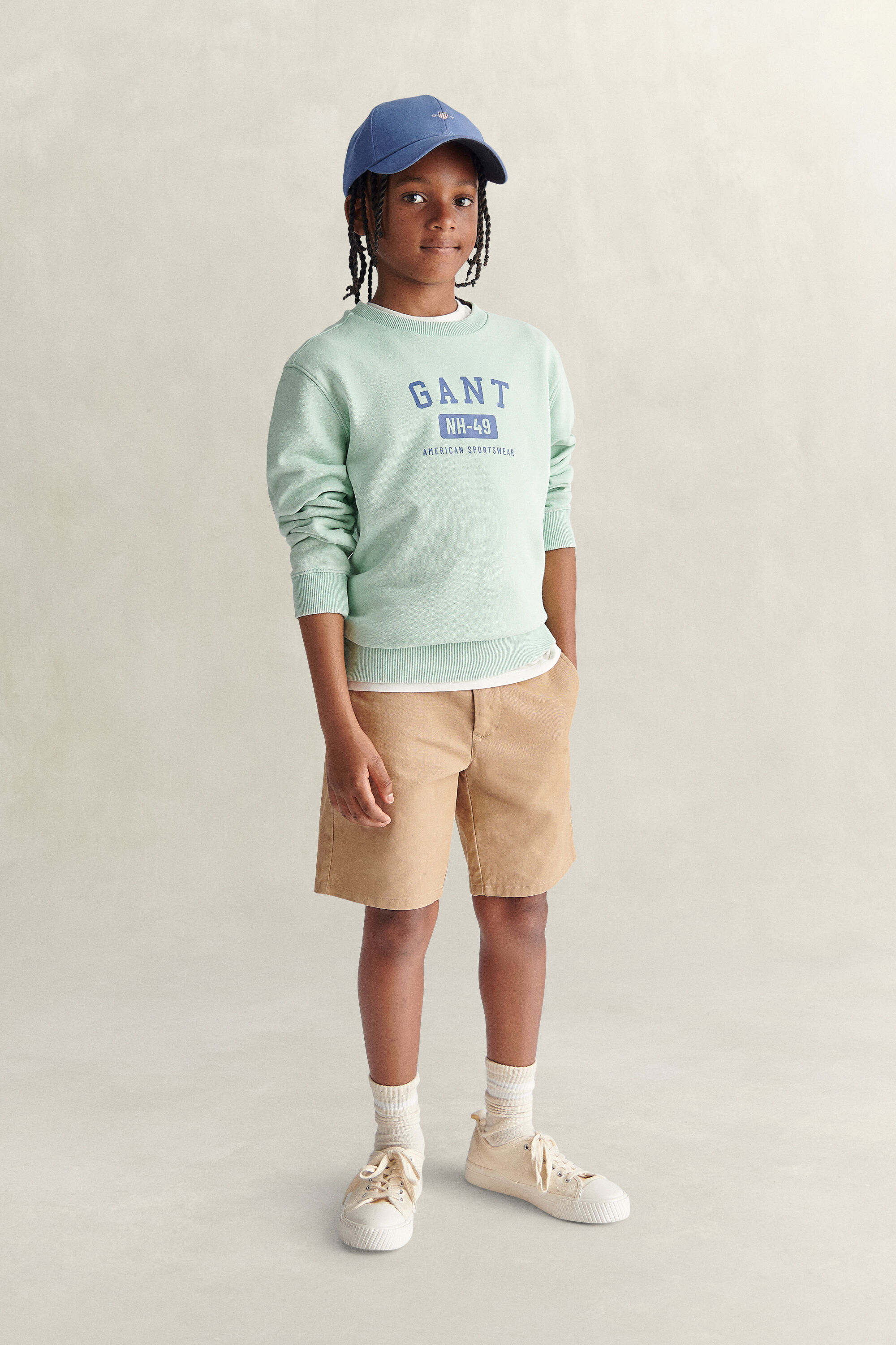 Teen Boys vasket sweatshirt