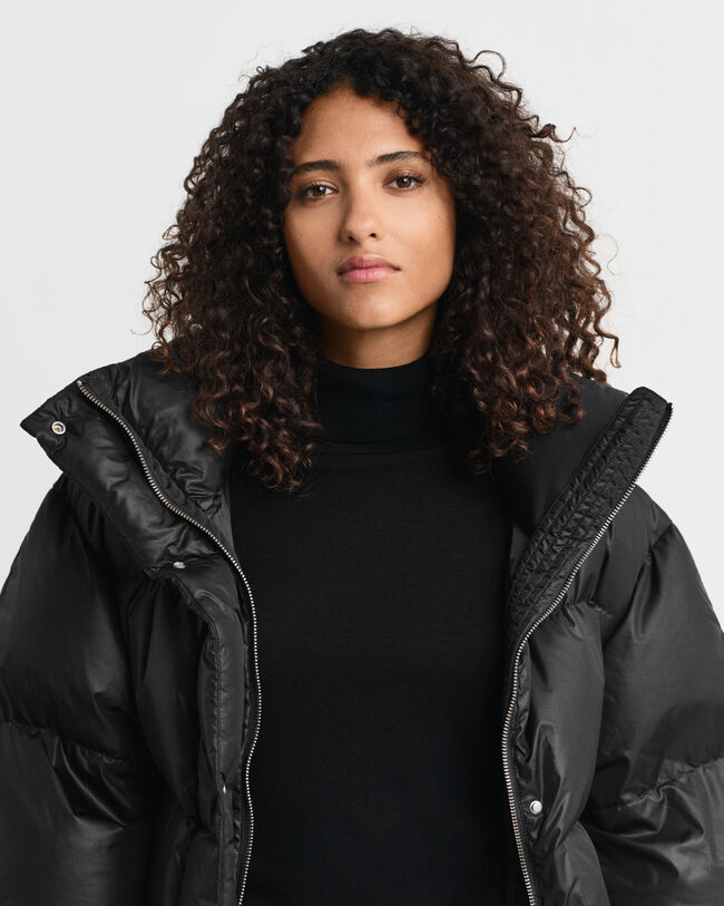 Relaxed fit dunjakke