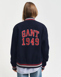 Varsity Jacket i uldblanding