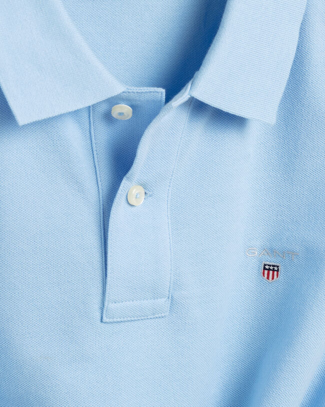 Original slim fit piqu&eacute; poloskjorte