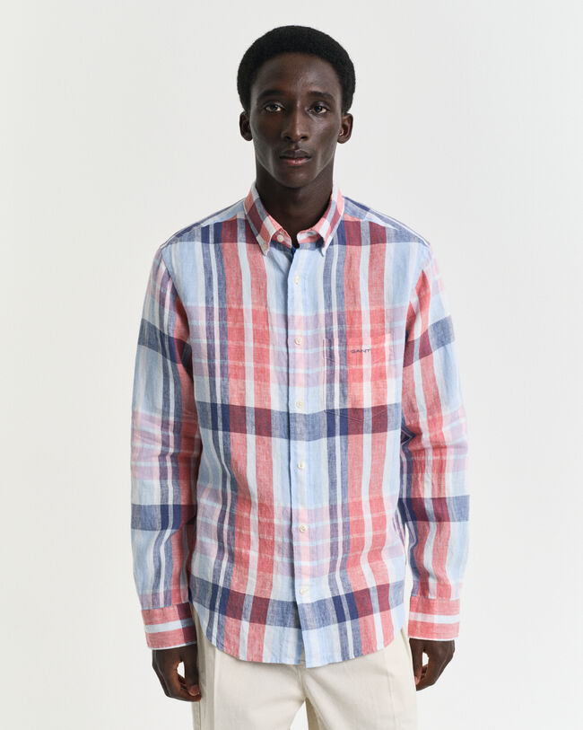 Regular fit skjorte af madrashør