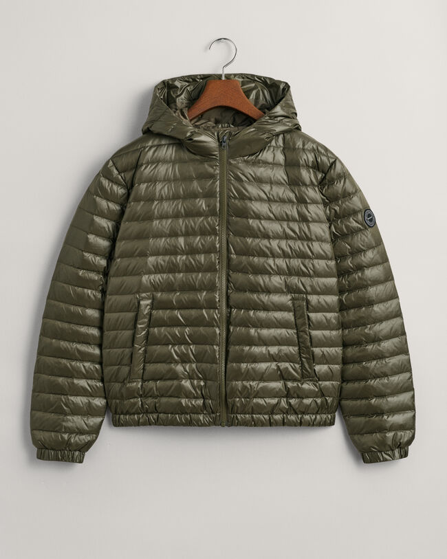 Teens Shiny let vatteret dunjakke