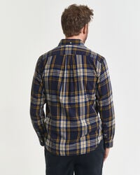 Regular fit Windblown flannelskjorte med tern