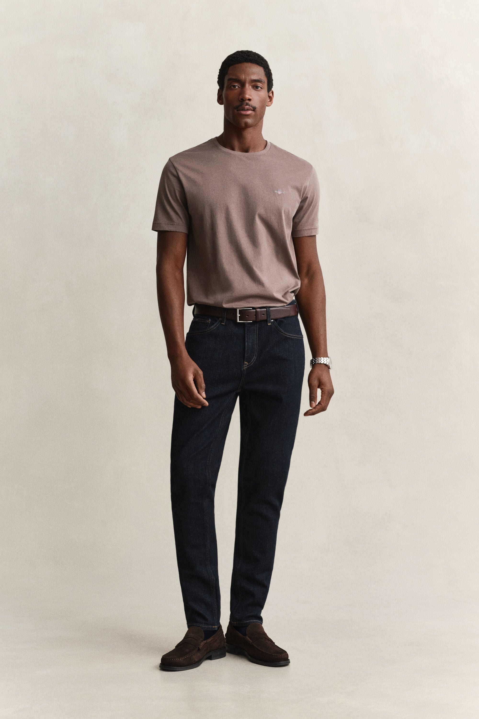 Slim jeans i let vask