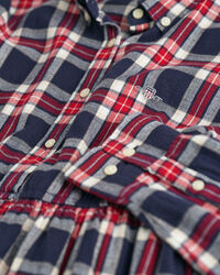 Teen Girls skjortekjole i ternet flannel