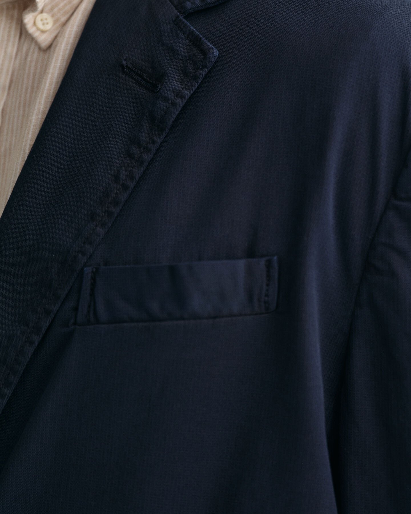 Jakkesæt-blazer af bomuld