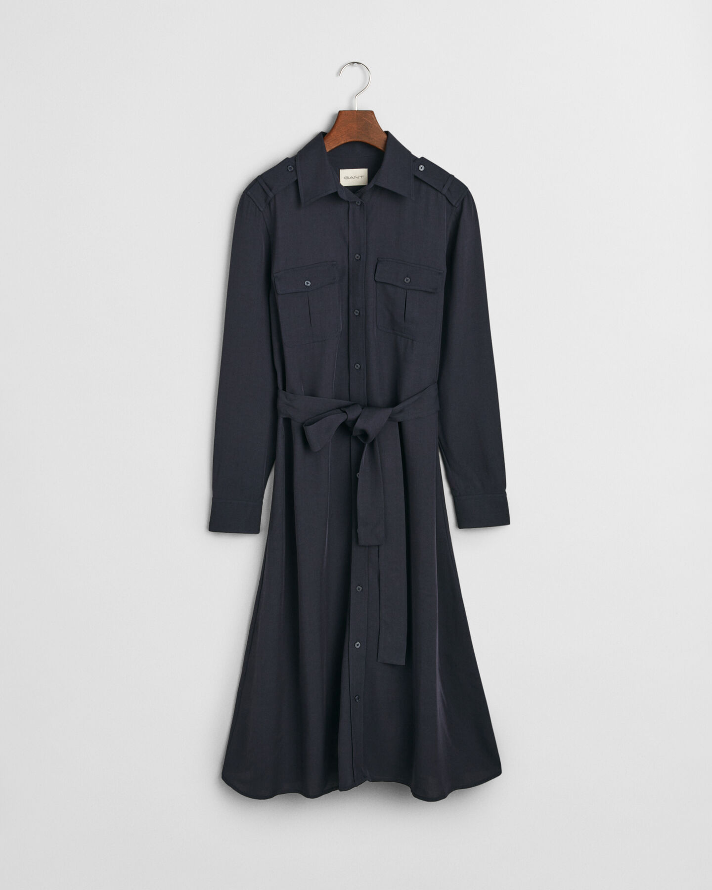 Skjortekjole med lommer