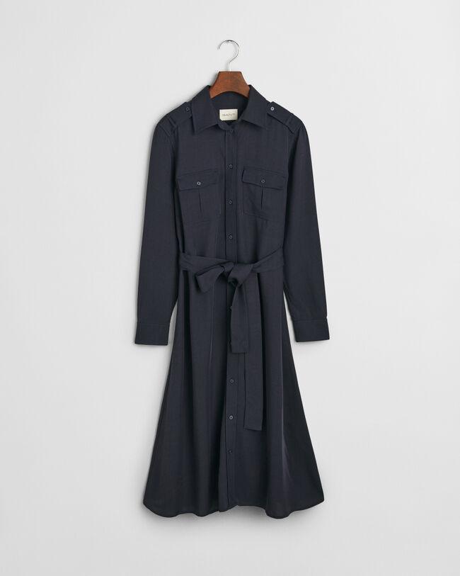 Skjortekjole med lommer