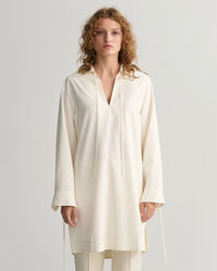 Relaxed fit popover tunika