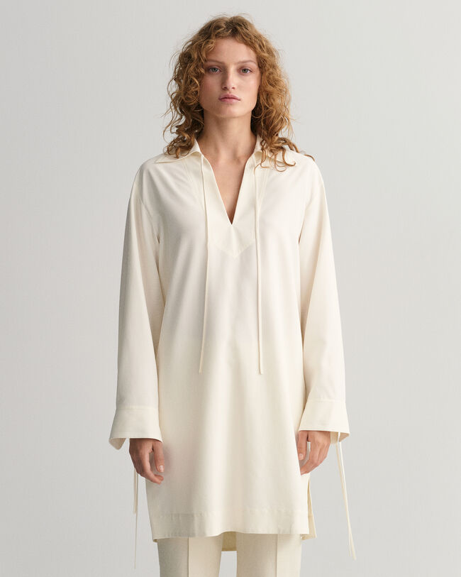 Relaxed fit popover tunika