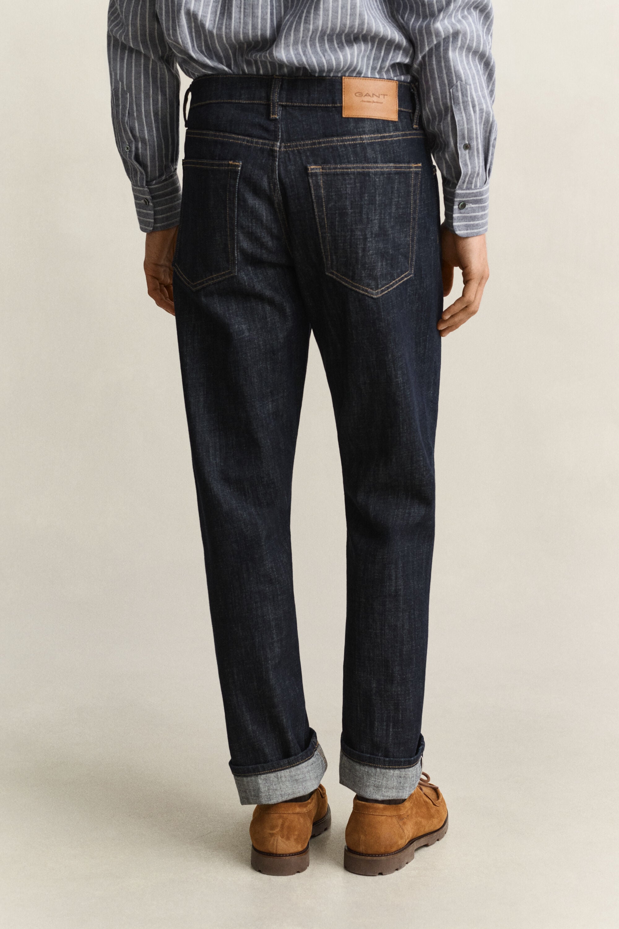 Jeans med ægkant
