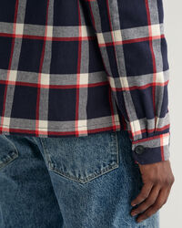 Ternet overskjorte af flannel