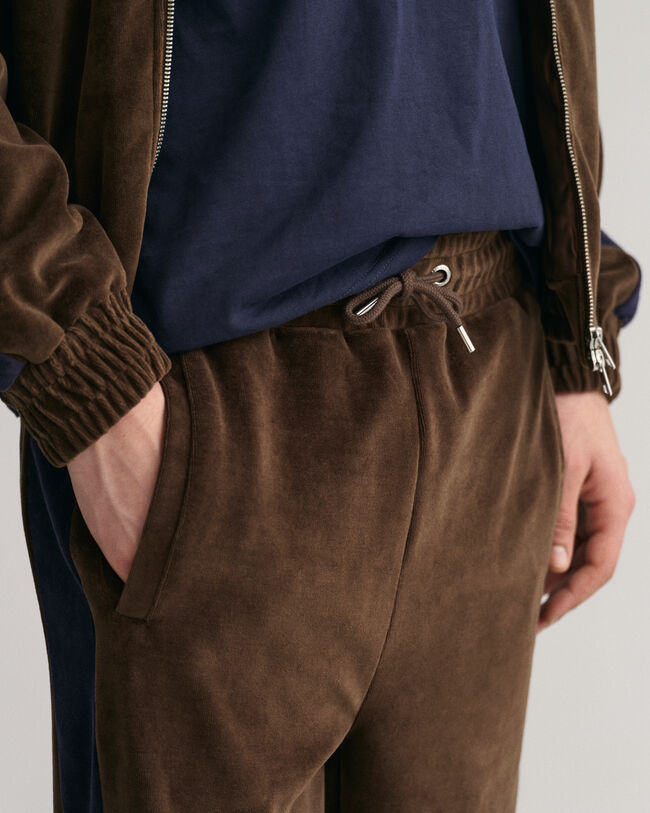 Velour træningsbukser