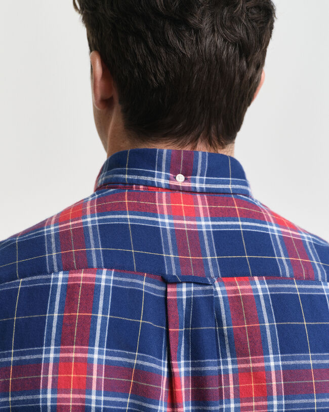 Regular Fit Checked Flannel Shirt