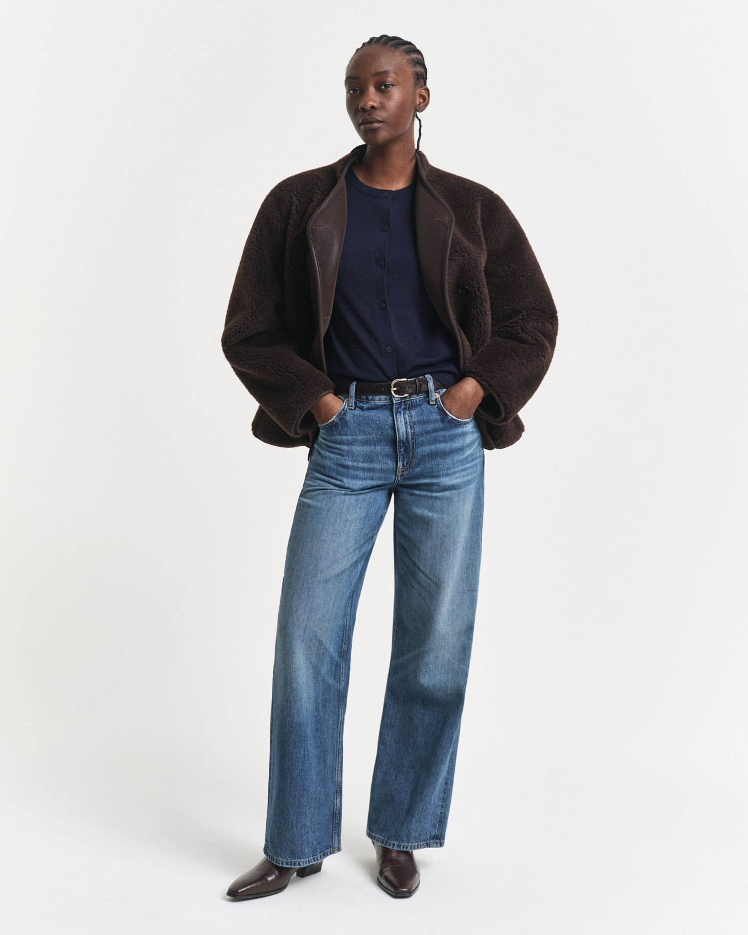 Cardigan af ekstra fin merinould