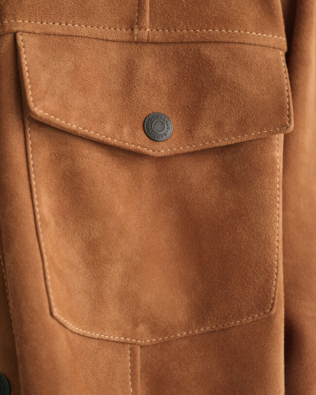 Oversized ruskindsskjorte