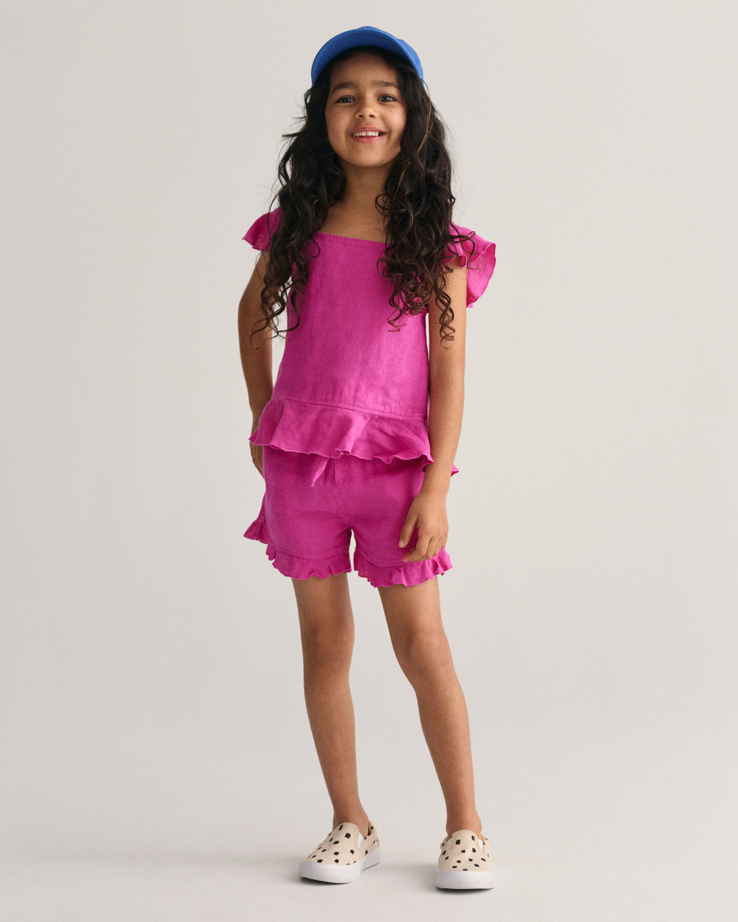 Girls fl&aelig;sede h&oslash;rshorts