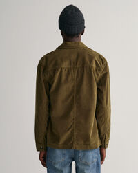 Overskjorte i jernbanefløjl