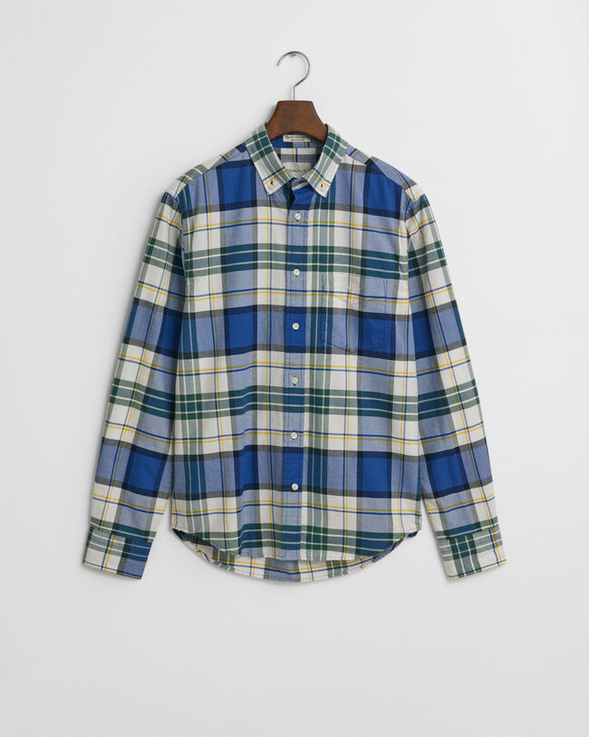 Regular fit ternet Archive Oxford skjorte