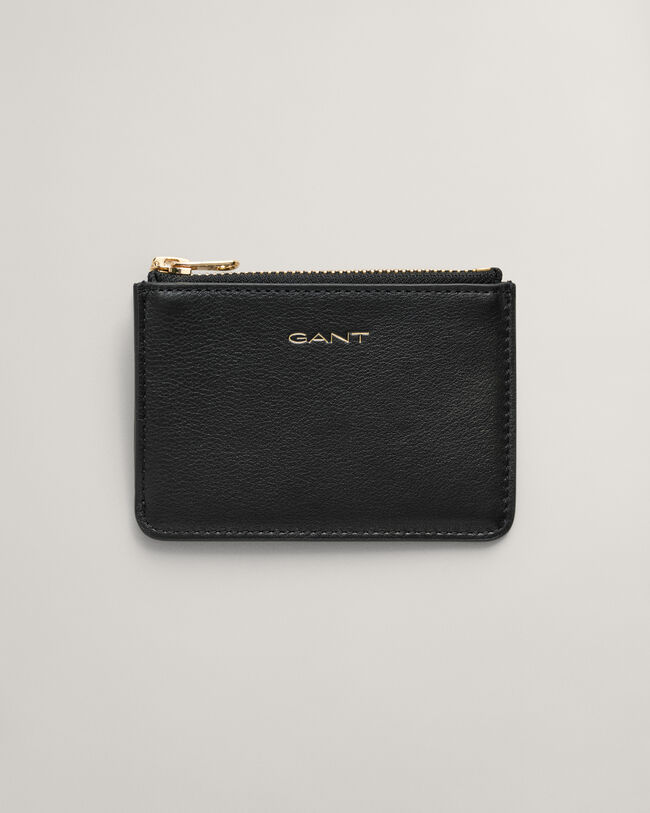 Lædertaske med lynlås