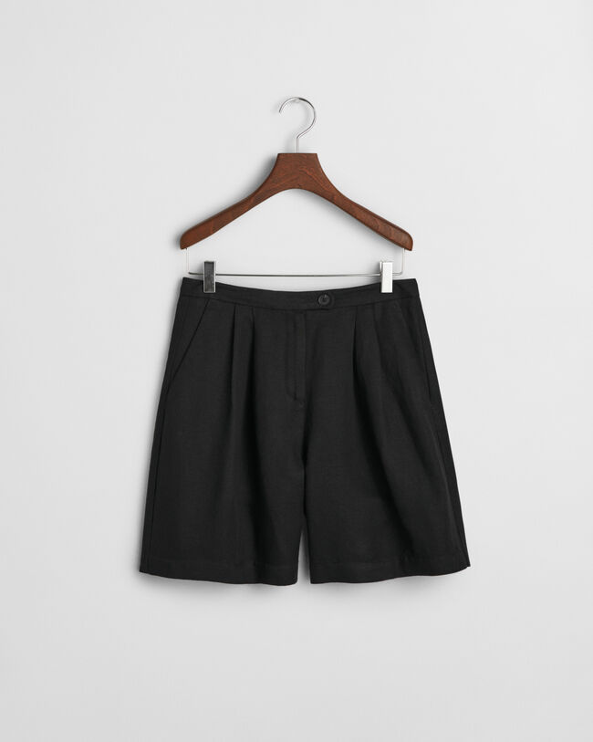 Skr&aelig;ddersyede shorts af h&oslash;r