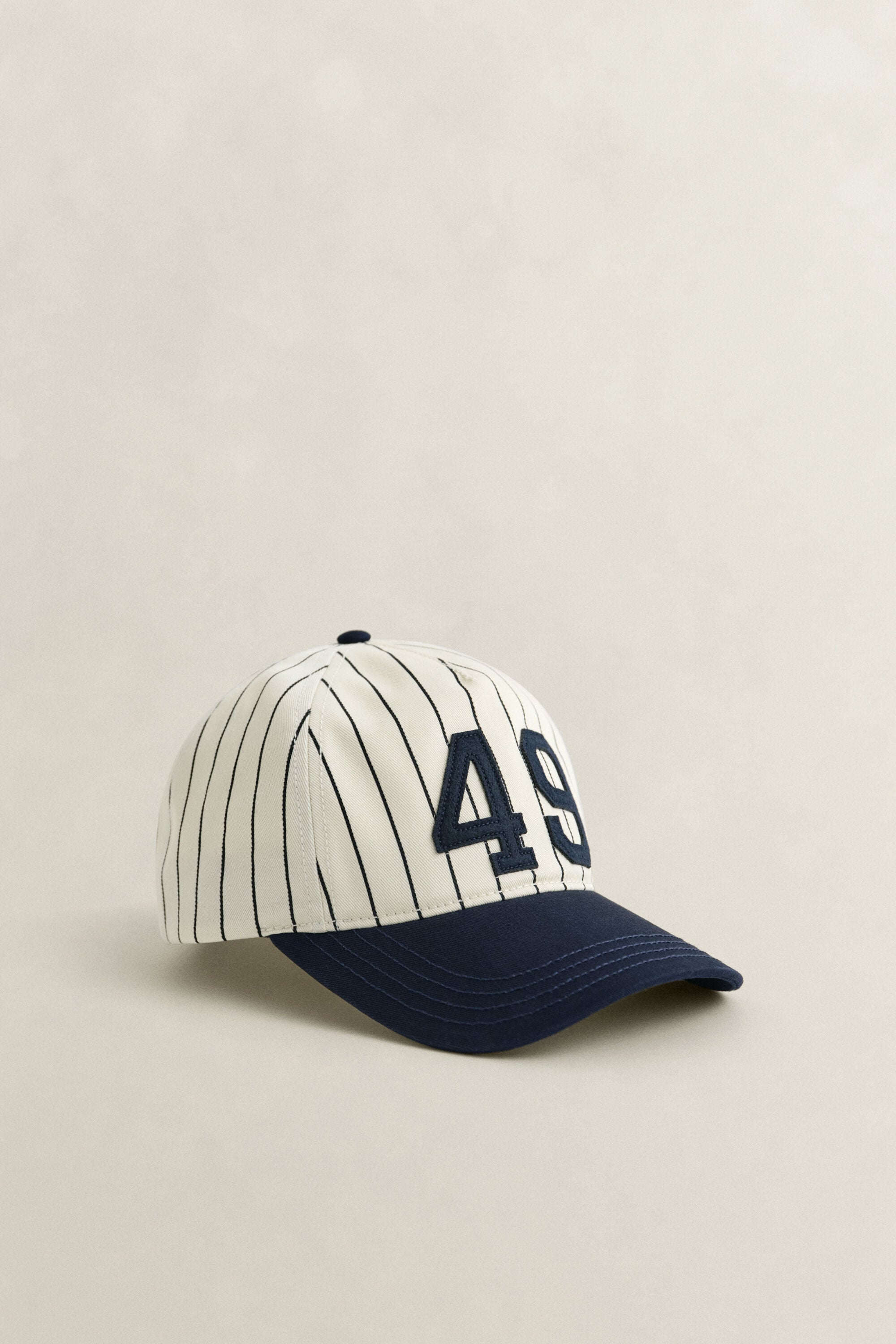 Stribet cap