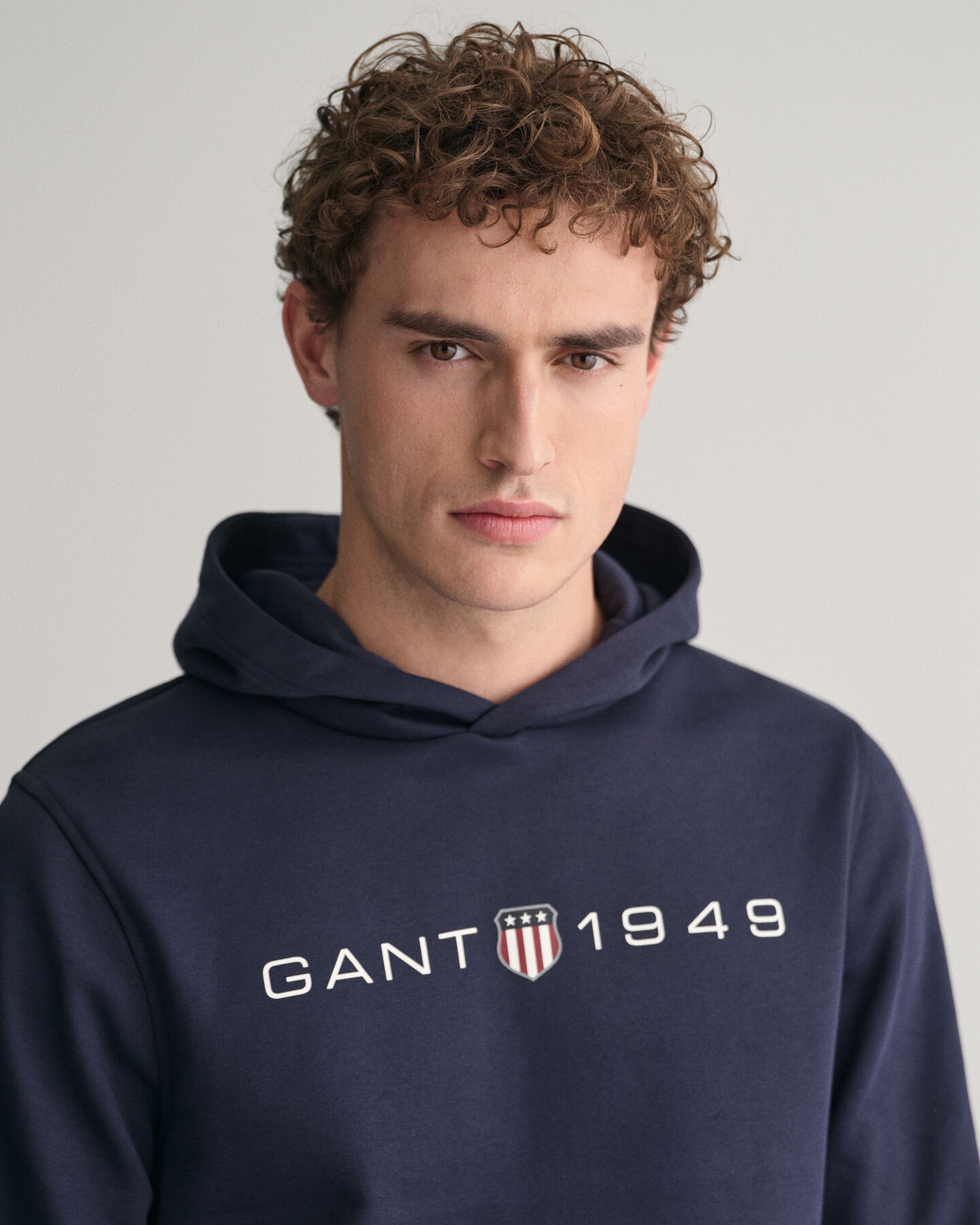 Graphic hættetrøje med tryk